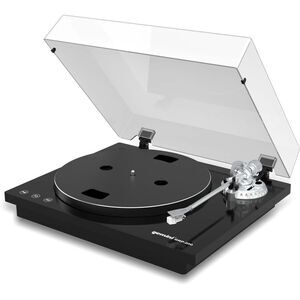 Gemini GRP-200 Professional Belt Drive USB Turntable (2 Speeds 33/45) (Black)